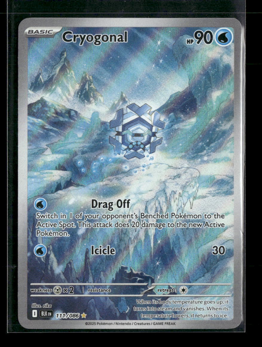 SV: Black Bolt Cryogonal #111/086