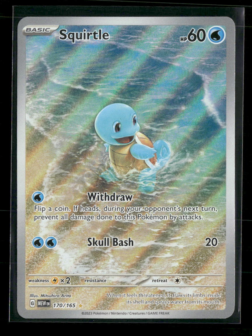 SV: Scarlet & Violet 151 Squirtle #170/165