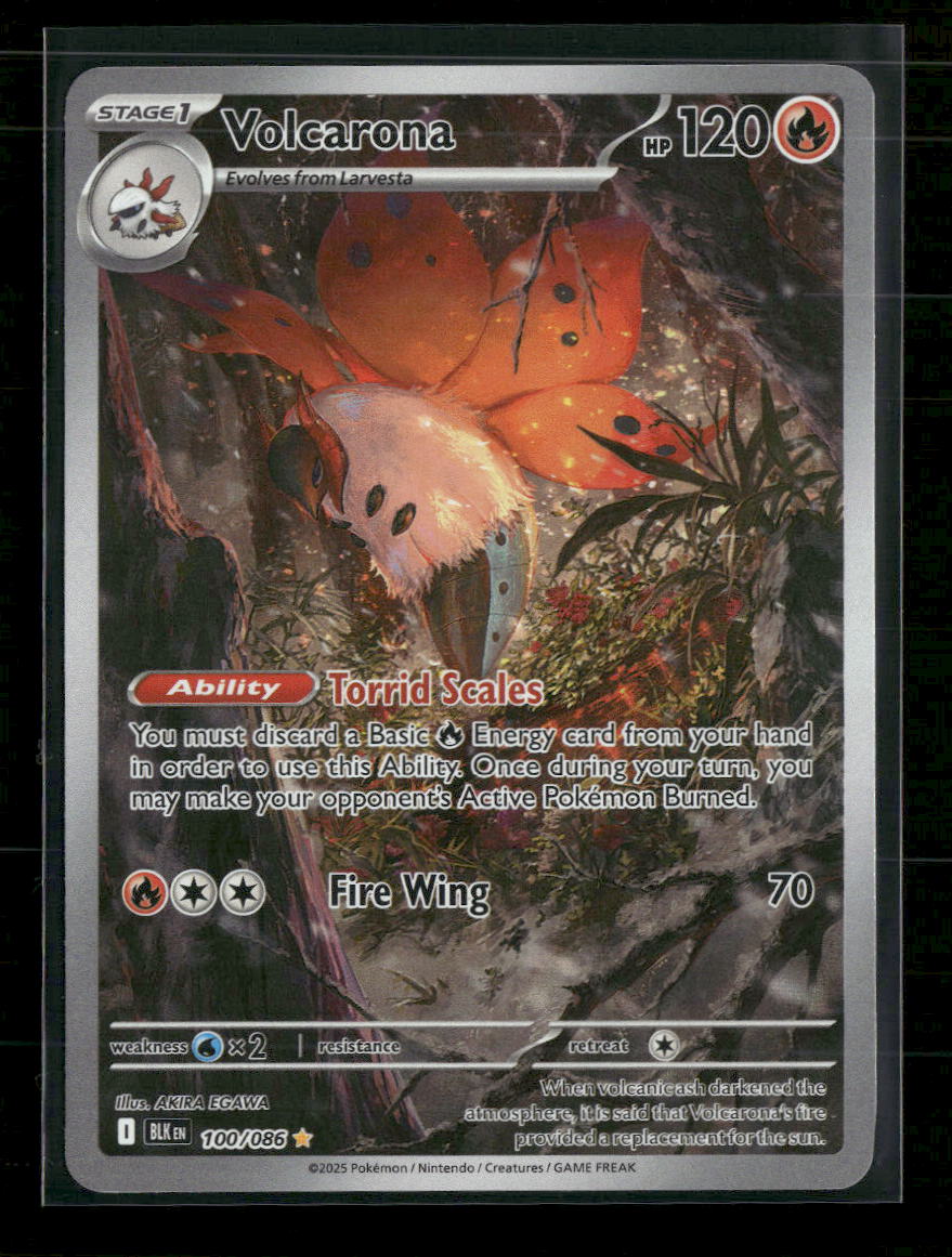 SV: Black Bolt Volcarona #100/086
