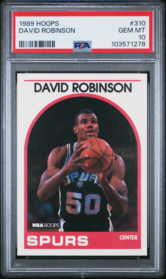 1989 Hoops David Robinson 10 PSA #310