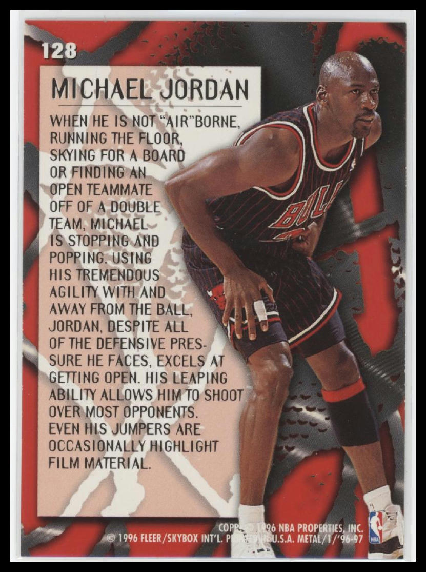 1996-97 Metal Michael Jordan #128