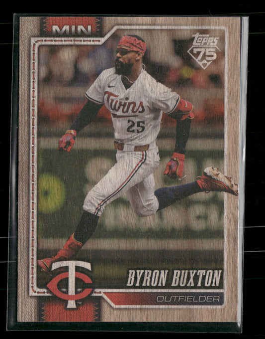 2026 Topps Wood Byron Buxton #/25 #255