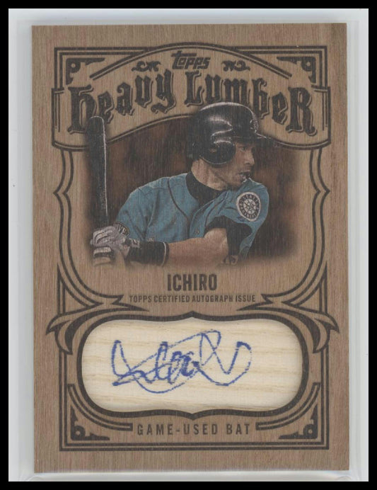 2026 Topps Heavy Lumber Autograph Relics Ichiro #HLAR-12
