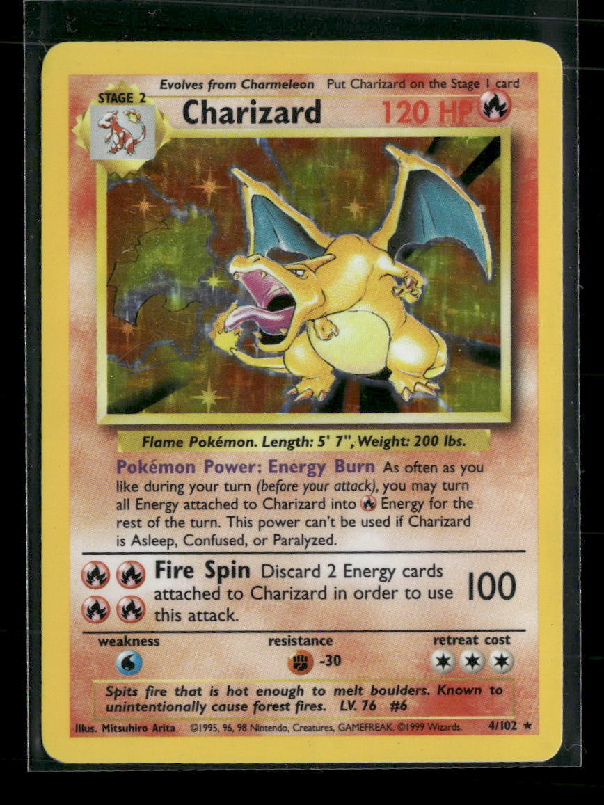 Base Set Charizard #004/102