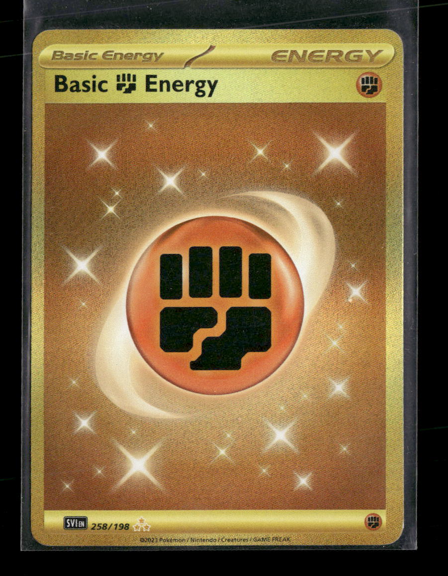 SV01: Scarlet & Violet Base Set Basic Fighting Energy #258/198