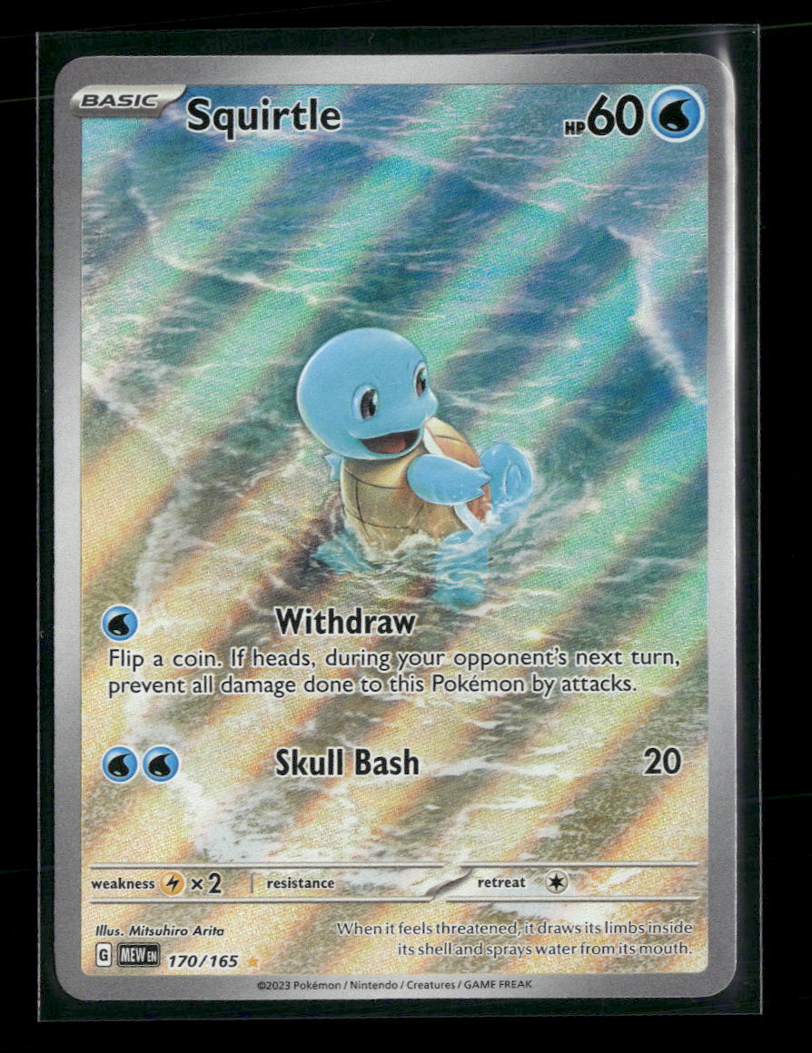 SV: Scarlet & Violet 151 Squirtle #170/165