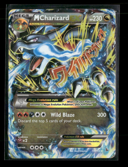 XY - Flashfire M Charizard EX (X) #69/106