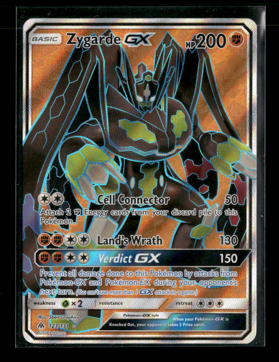 SM - Forbidden Light Zygarde GX (Full Art) #123/131