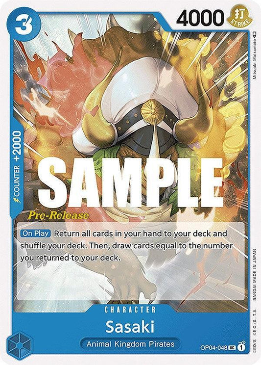 Sasaki [Kingdoms of Intrigue Pre-Release Cards]