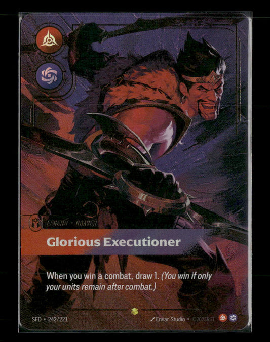 Draven - Glorious Executioner (Overnumbered) - Spiritforged (SFD)