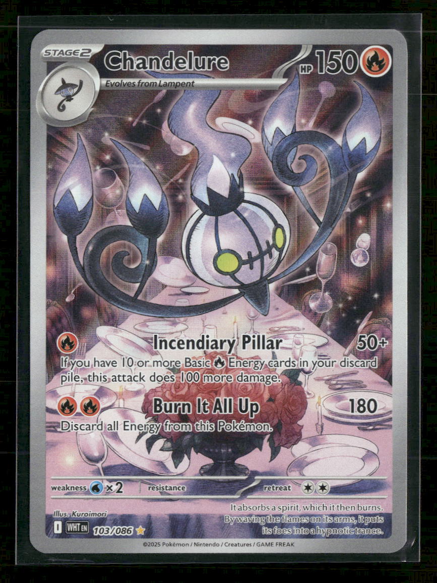 SV: White Flare Chandelure #103/086