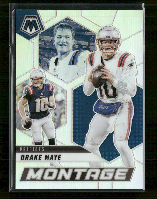 2025 Panini Mosaic Montage Mosaic Drake Maye #1