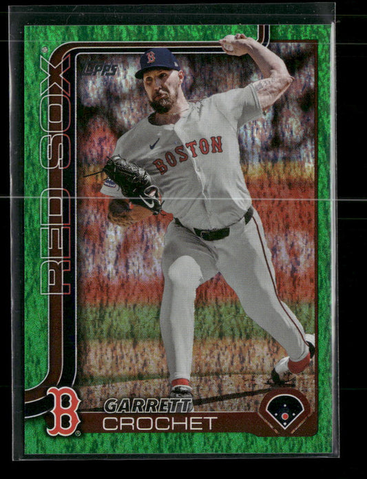 2025 Topps Green Sparkle #/99 Garrett Crochet #419