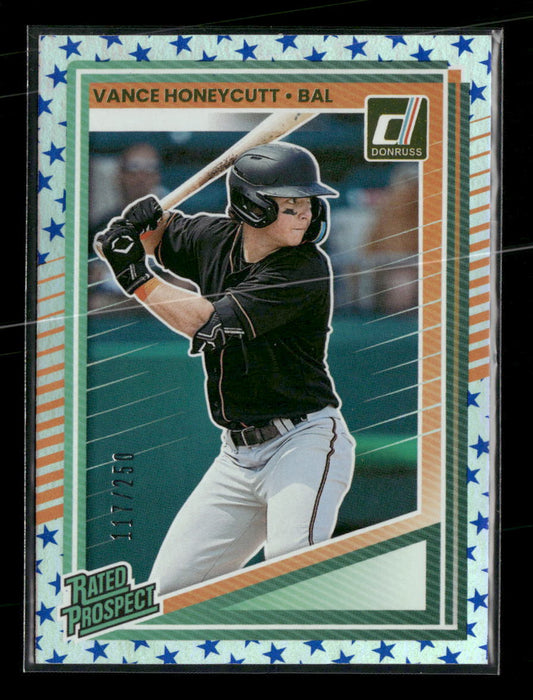 2025 Donruss Stars Vance Honeycutt #/250 #161