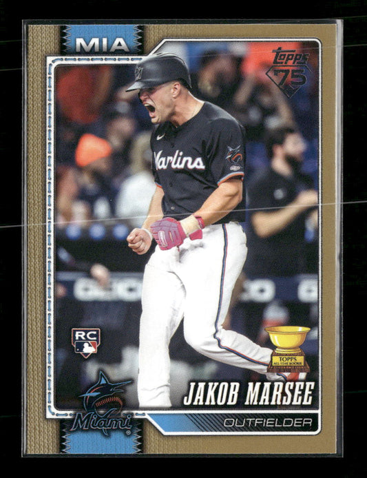 2026 Topps Gold Jakob Marsee #/2026 #37