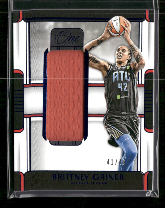 2025 Panini WNBA One and One Blue #49 Brittney Griner #MB-BG