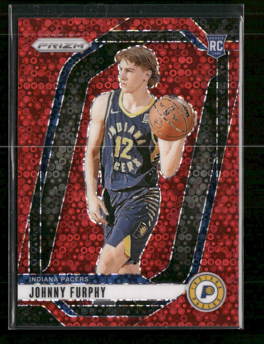 2024-25 Panini Prizm Red Disco #/100 Johnny Furphy #237