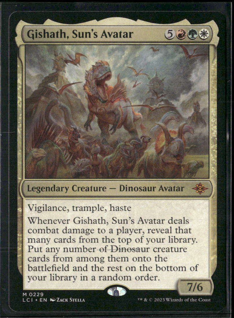 The Lost Caverns of Ixalan Gishath, Sun's Avatar #229