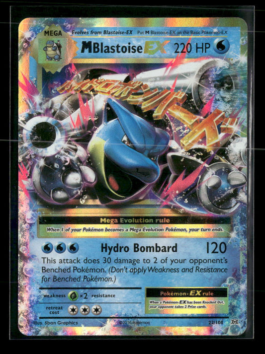 XY - Evolutions M Blastoise EX #22/108