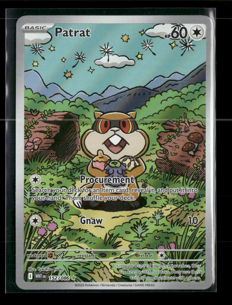 SV: White Flare Patrat #152/086