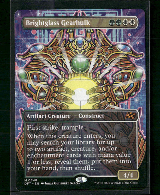 Aetherdrift Brightglass Gearhulk (Borderless) #348