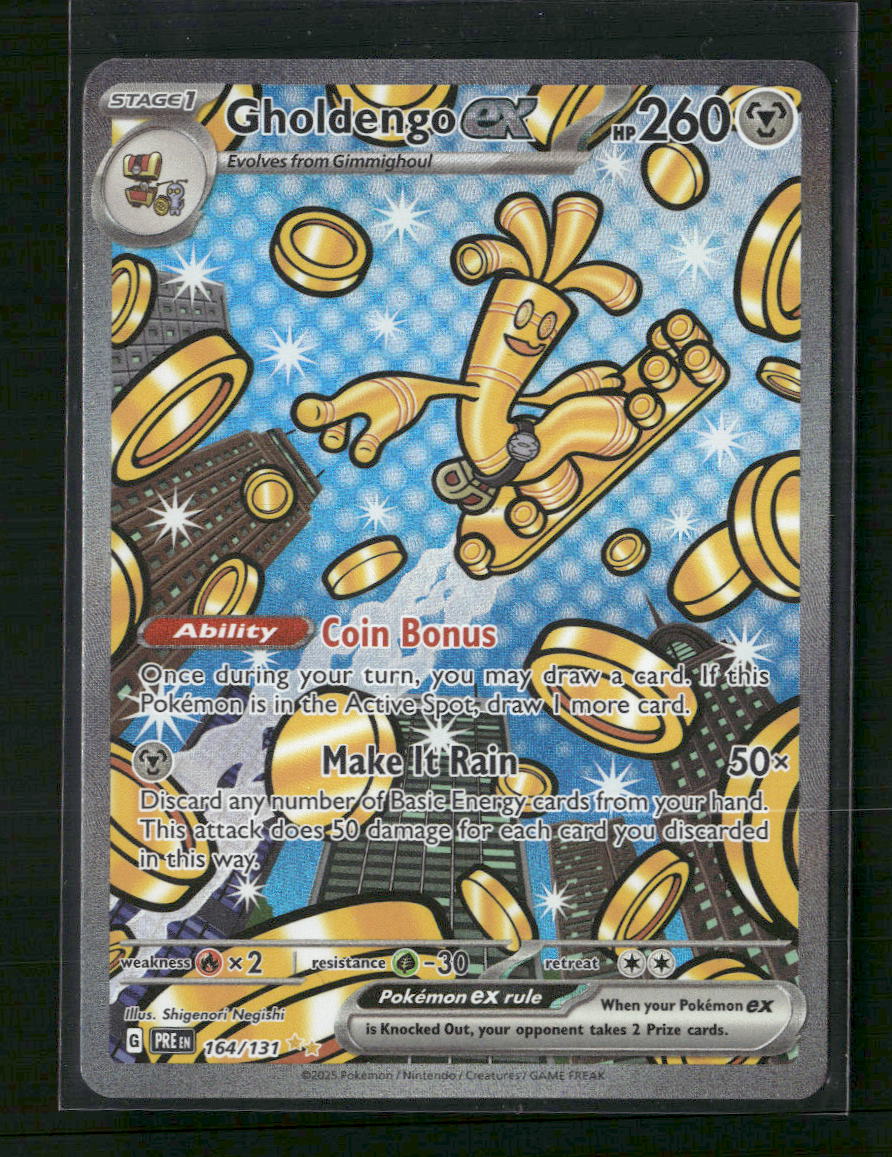 SV: Prismatic Evolutions Gholdengo ex #164/131