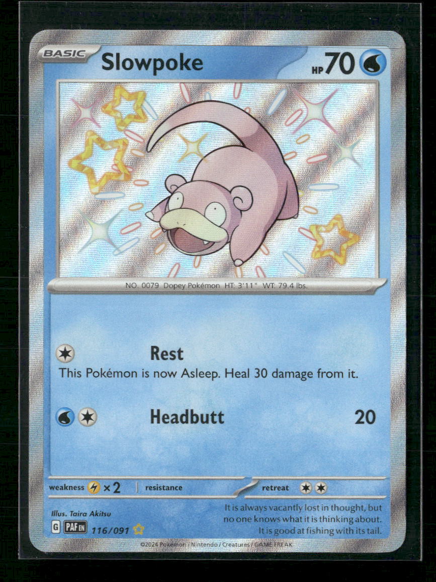 SV: Paldean Fates Slowpoke #116/091