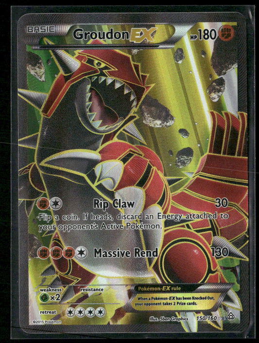 XY - Primal Clash Groudon EX (150 Full Art) #150/160