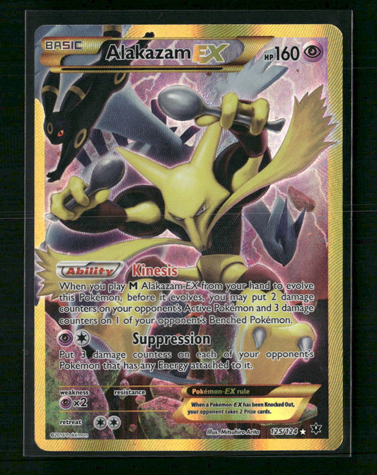 XY - Fates Collide Alakazam EX (Secret) #125/124