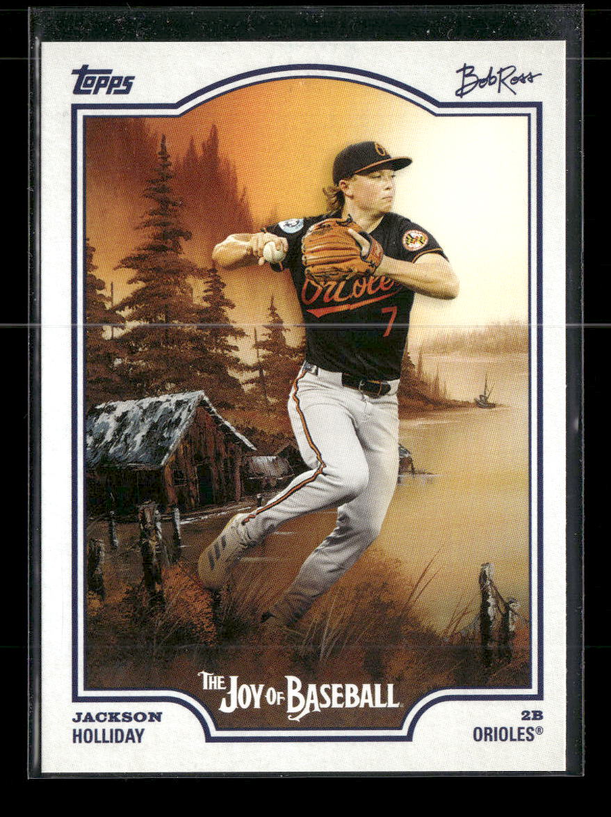 2025 Topps x Bob Ross: The Joy of Baseball Jackson Holliday #32