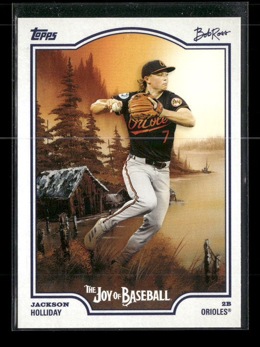 2025 Topps x Bob Ross: The Joy of Baseball Jackson Holliday #32
