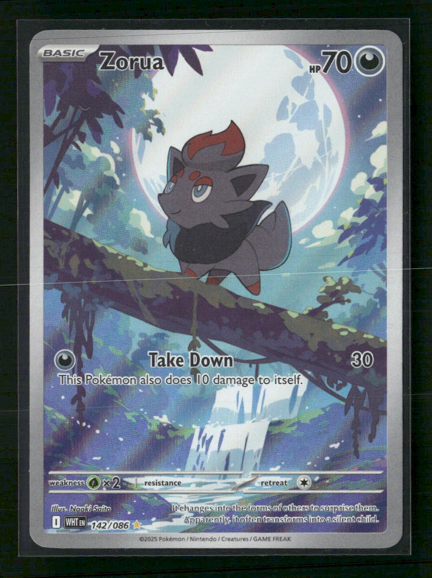 SV: White Flare Zorua #142/086