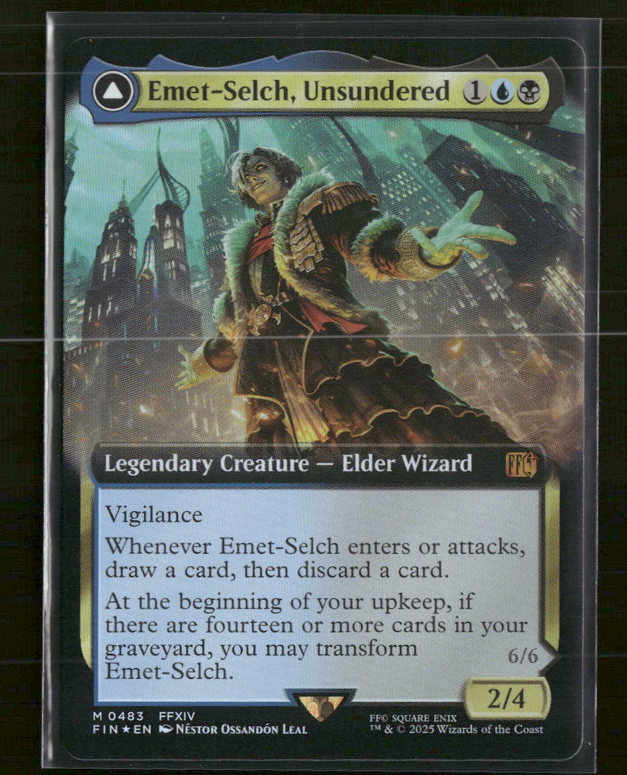 FINAL FANTASY Emet-Selch, Unsundered (Extended Art) Foil #483