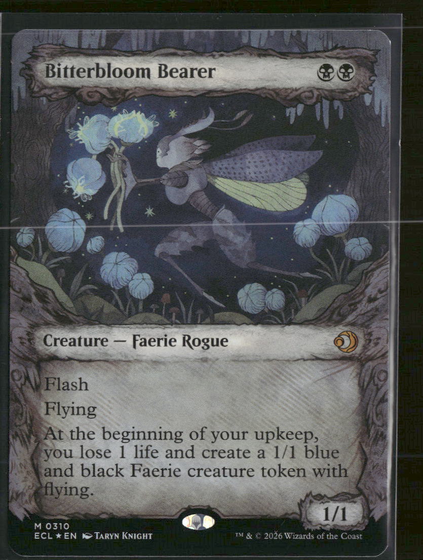 Lorwyn Eclipsed Bitterbloom Bearer (Showcase) Foil #310