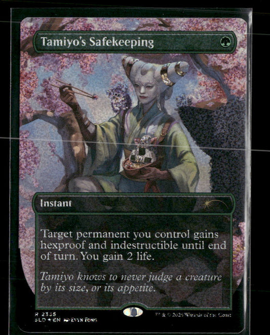 Secret Lair Drop Series (SLD) Tamiyo's Safekeeping (Confetti Foil) #2335