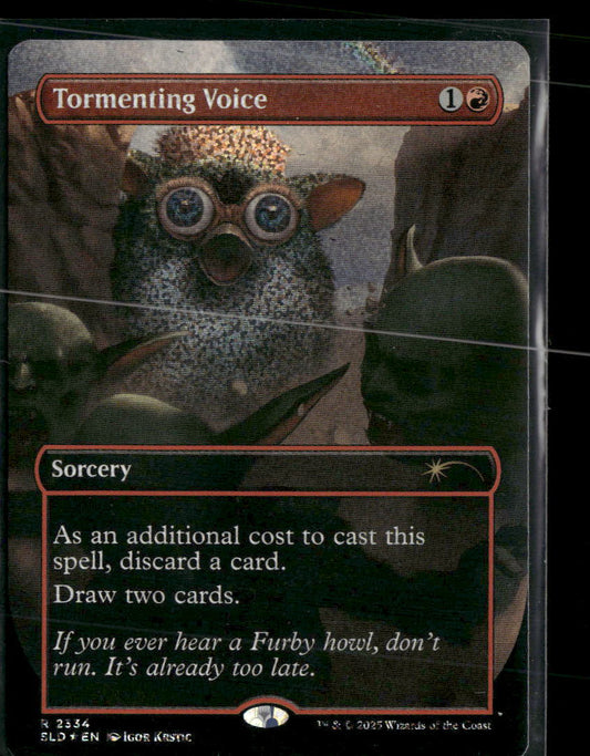 Secret Lair Drop Series (SLD) Tormenting Voice (Confetti Foil) #2334