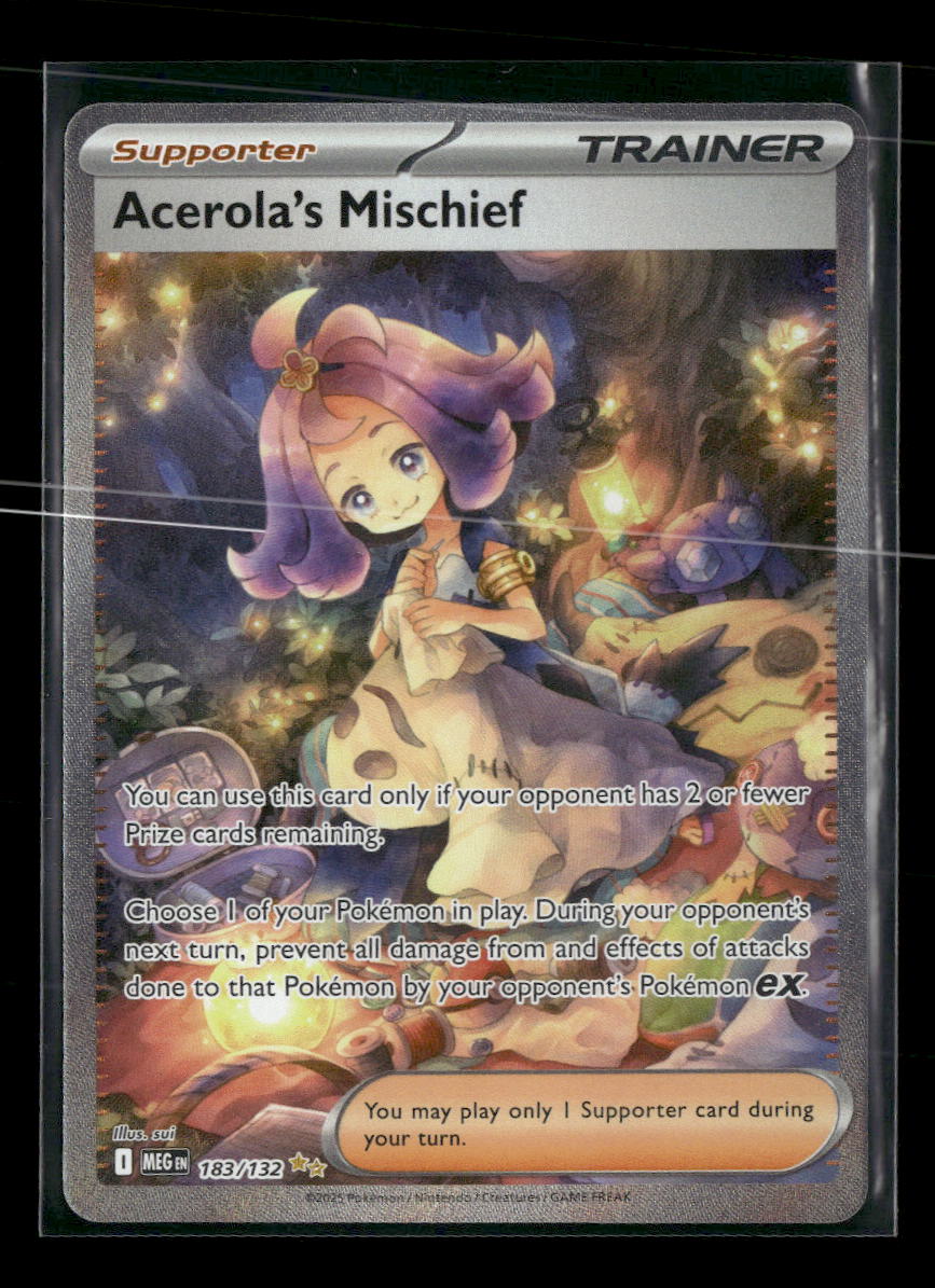 ME01: Mega Evolution Acerola's Mischief #183/132
