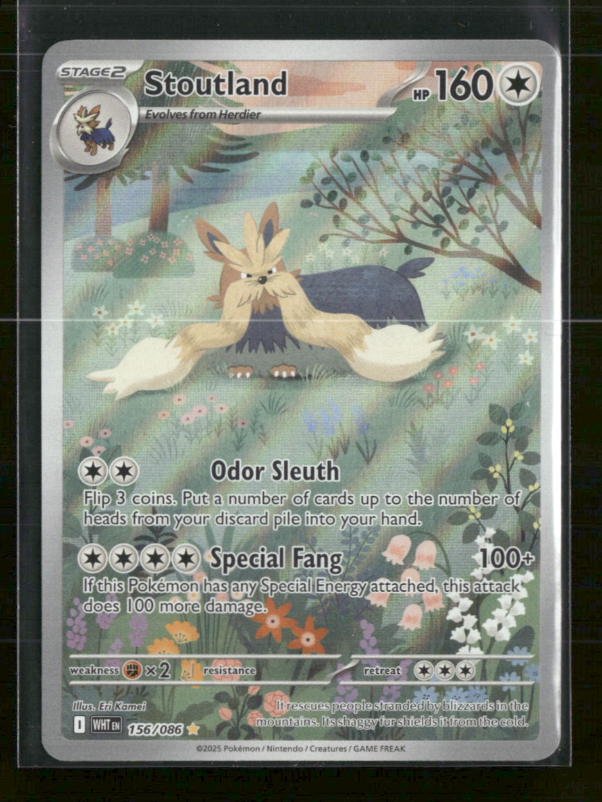 SV: White Flare Stoutland #156/086