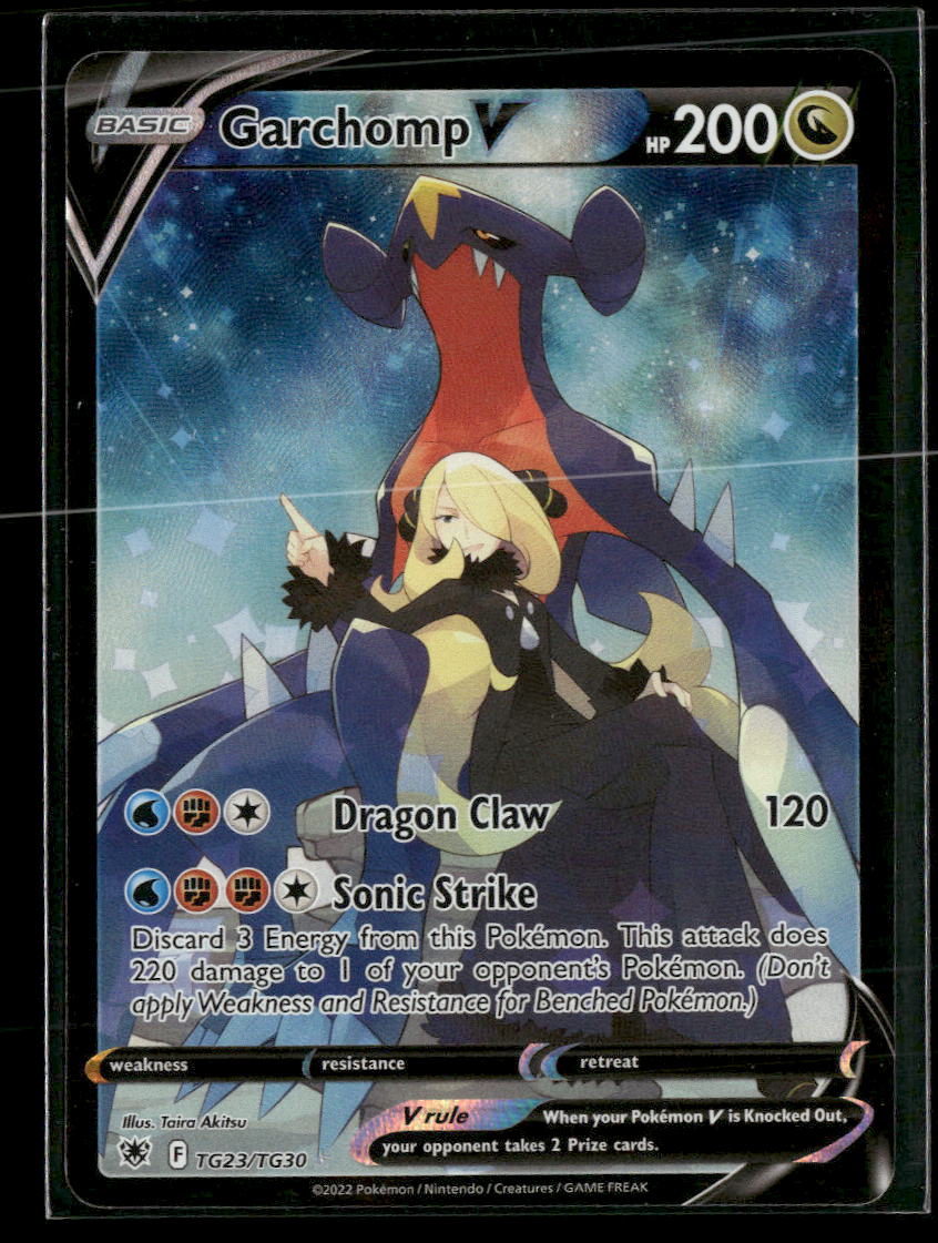 SWSH10: Astral Radiance Trainer Gallery Garchomp V #TG23/TG30