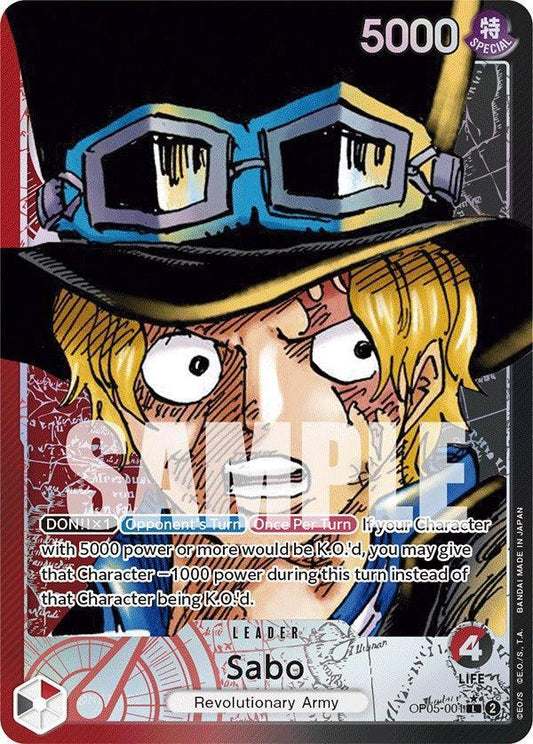 Sabo (Alternate Art) [Awakening of the New Era]