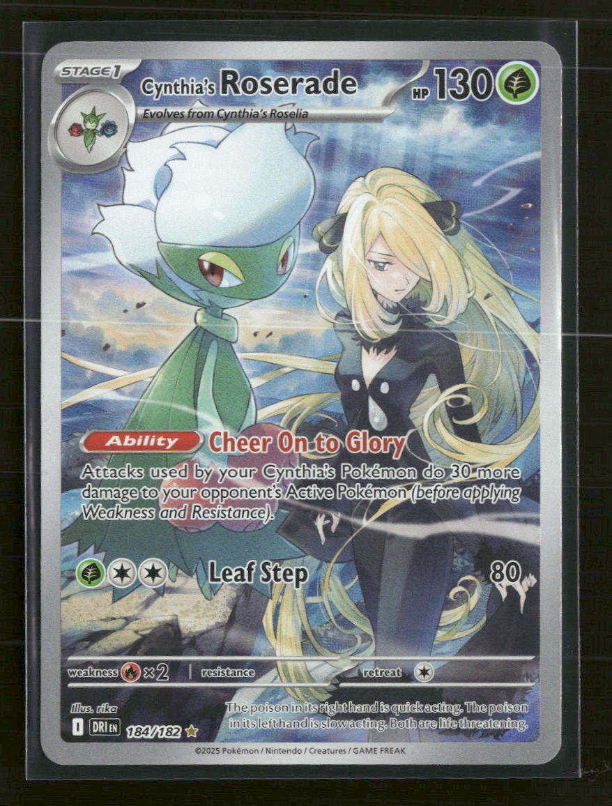 SV10: Destined Rivals Cynthia's Roserade #184/182