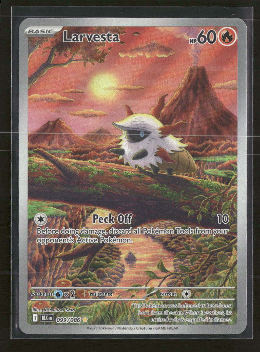 SV: Black Bolt Larvesta #099/086
