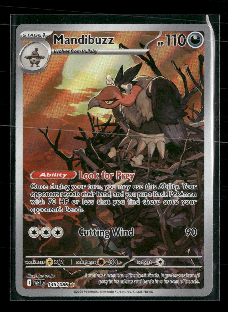 SV: White Flare Mandibuzz #145/086