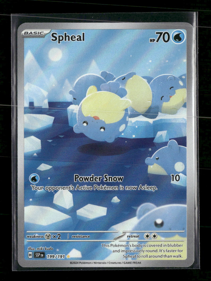 SV08: Surging Sparks Spheal #199/191