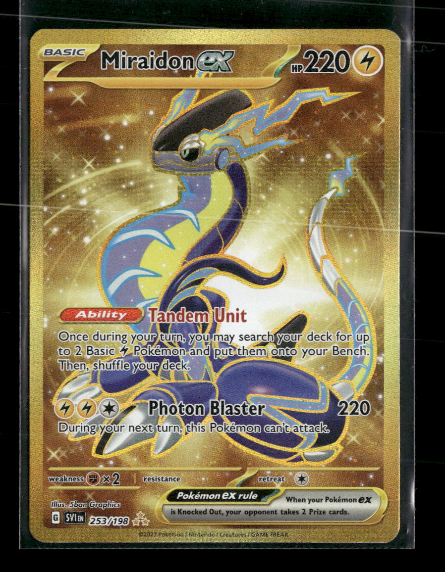 SV01: Scarlet & Violet Base Set Miraidon ex #253/198