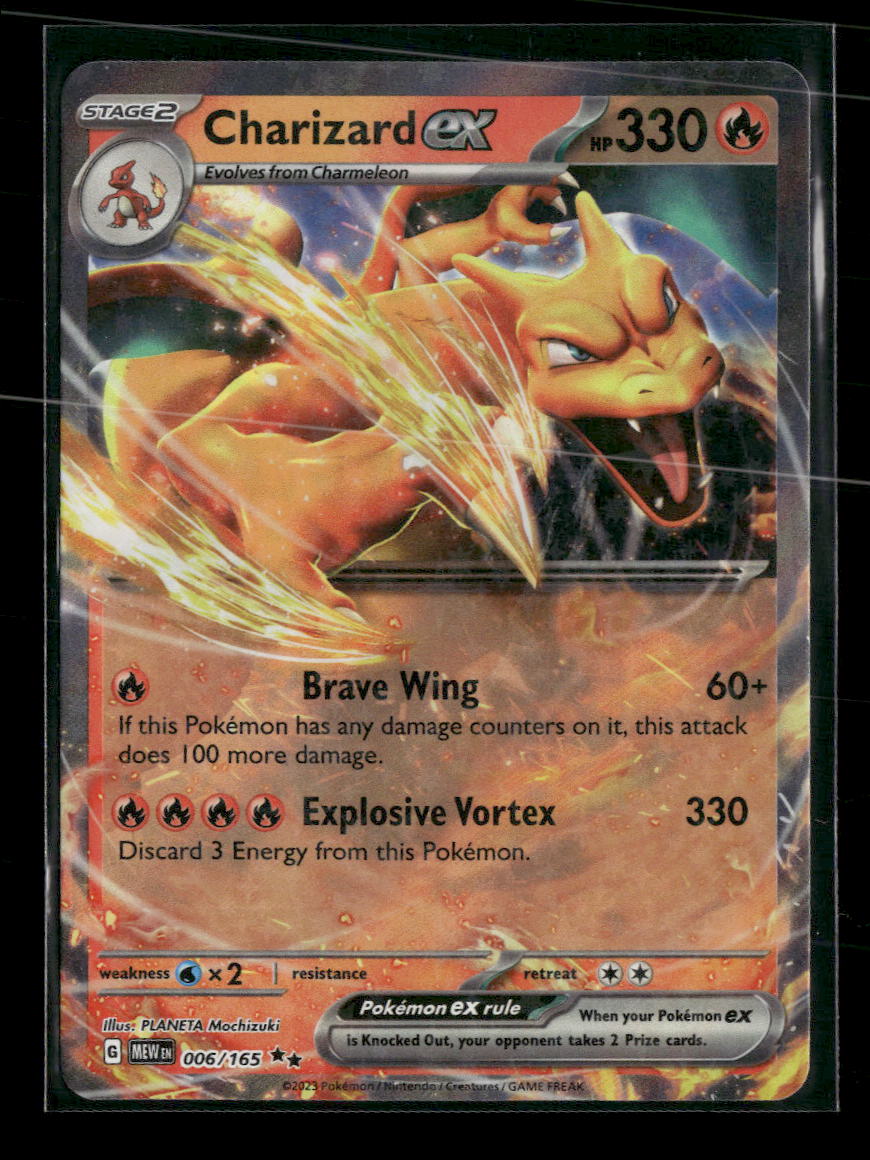 SV: Scarlet & Violet 151 Charizard ex #006/165
