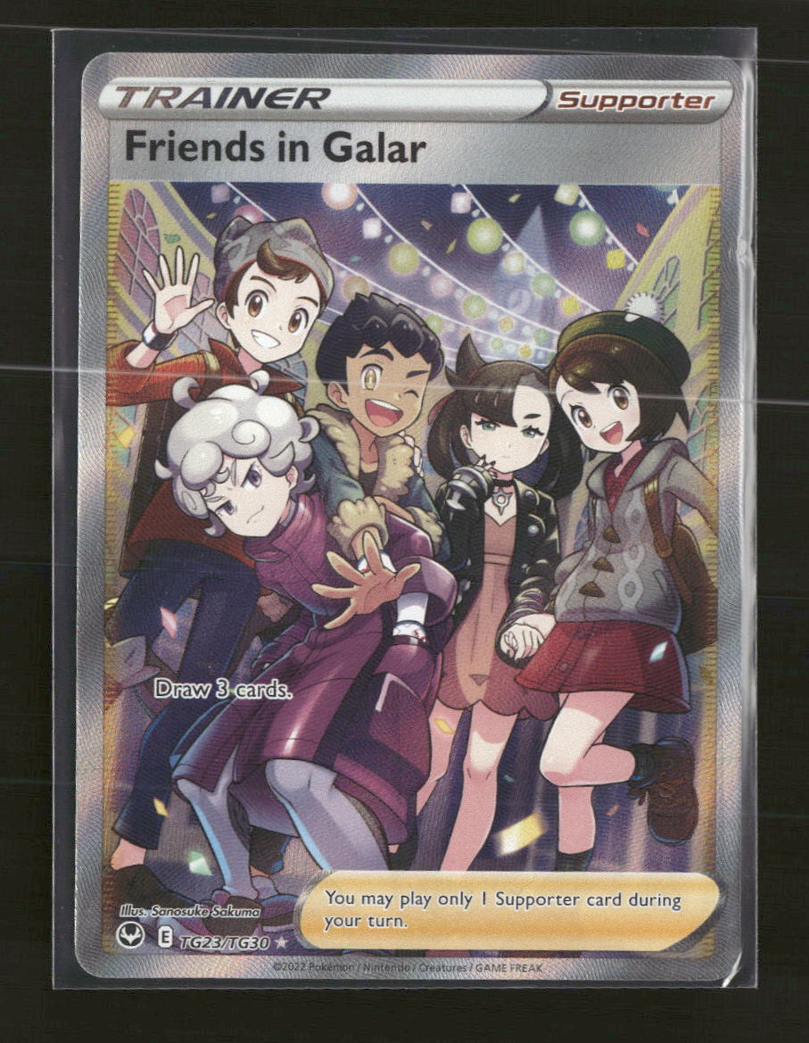 SWSH12: Silver Tempest Trainer Gallery Friends in Galar #TG23/TG30