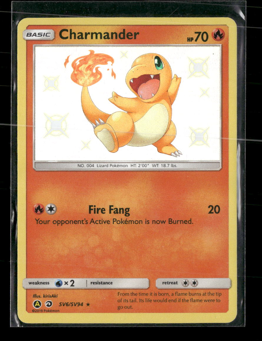 Hidden Fates: Shiny Vault Charmander #SV6/SV94