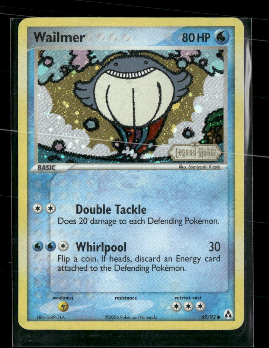 Legend Maker Wailmer Reverse Holofoil #69/92