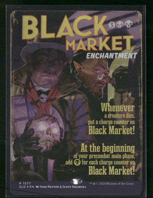 Secret Lair Drop Series Black Market (1577) (Rainbow Foil) #1577
